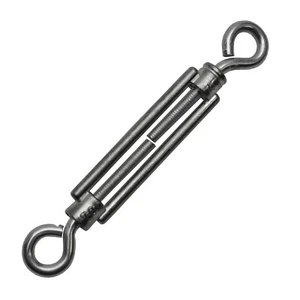 Spannschraube Stahl Spannschloss Seilspanner für Drahtseil Öse M5 x 70 - Bild 1 von 6