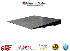 Steel Ramp 48"x40" w/ Bolt-down Holes PS-750 Fits Most 4'x4' Scales 3,500 lb - Picture 1 of 3