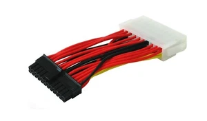 HP Motherboard Mini 24 pin Cable Adapter from Power Supply's ATX 20 pin 18 AWG - Picture 1 of 1