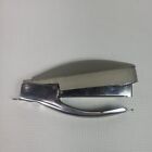 Vintage Bates 88P Stainless Steel Hand Grip Stapler Decent Used Cond Please Read