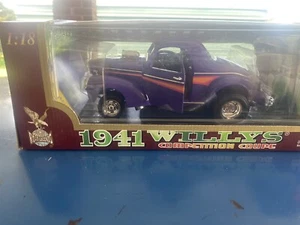 1941 Willys Competition Coupe Model Car - 1:18 Scale - New In Box - 1998 - Picture 1 of 3