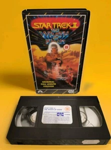 Star Trek 2 The Wrath Of Khan VHS PAL UK 1982 In Original CIC Sleeve & Box 1988 - Picture 1 of 5