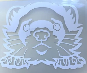 Custom Ferret decal sticker gift pet window cling - Picture 1 of 2