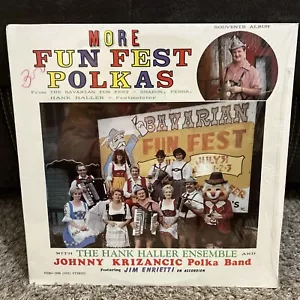 Hank Haller / Johnny Krizancic Polka Band LP More Fun Fest Polkas In Shrink - Imagen 1 de 2
