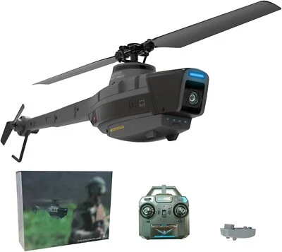 RC Hubschrauber C128 – 2.4 GHz Drohne mit 1080P HD Kamera | 4-Kanal | Gyro Stabi - Bild 1 von 4