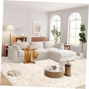 Tapete de área grande, lavable a máquina, estilo bohemio, marroquí, - Bild 1 von 7