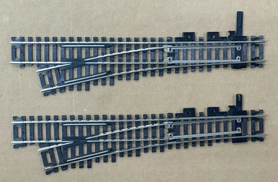 2 ATLAS L/H HO SCALE NICKEL SILVER MANUAL CUSTOM-LINE TURNOUTS -$6 SHIP - Image 1 of 2