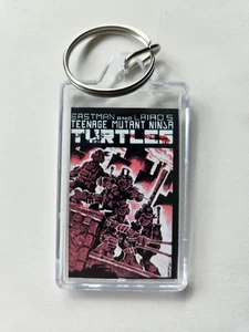 Teenage Mutant Ninja Turtles #1 Schlüsselanhänger doppelseitig **siehe Beschreibung** - Bild 1 von 1