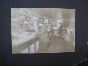 Original Photo Circleville Ohio Pickaway Cty Old Grocery ca 1900 Herbert Hessin - Imagen 1 de 2