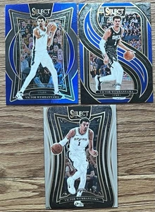 VICTOR WEMBANYAMA 2024-25 SELECT CONCOURSE PRIZM 9/PREMIER 102/MEZZANINE 309 SA! - Picture 1 of 2