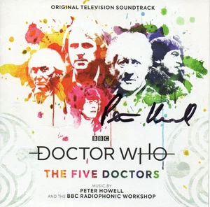 Doctor Who Soundtrack: The Five Doctors - Signed by PETER HOWELL (Music CD) - Picture 1 of 1