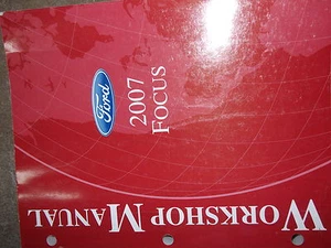 2007 Ford Focus Servicio Reparación Tienda Manual Fábrica OEM Libro 07 Nuevo - Imagen 1 de 1