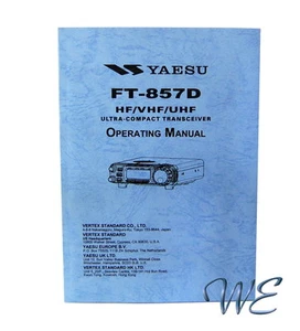 NEW Yaesu FT-857D Operating Manual Book in English - Picture 1 of 1