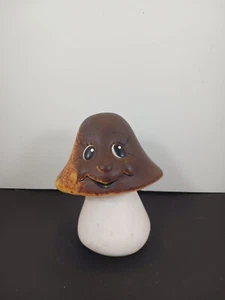 Vintage Large Plastic Anthromorphic Mushroom Container Read Description - Picture 1 of 9