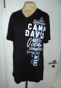 T-Shirt V-Ausschnitt von Camp David Gr.M - Bild 1 von 3