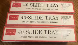 3 Three VINTAGE SEARS 40 - SLIDE TRAY END LOCK - Picture 1 of 3