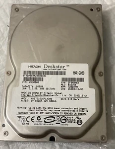 Hitachi Deskstar 7K160 HDS721616PLA380 160GB Internal 7200RPM 3.5" (0Y30006) HDD - Picture 1 of 3