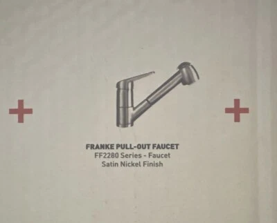 Franke Faucet New Satin Nickel Finish Model # FF2280
