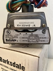NEW Barksdale VCD2H-H18SS, Diaphragm Pressure Switch, 50009040-001 - Picture 1 of 7