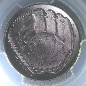 SUPERB 2014-D Baseball HOF 50c PCGS MS70 UNTONED SPOT FREE 176,446 MTD. - Picture 1 of 4