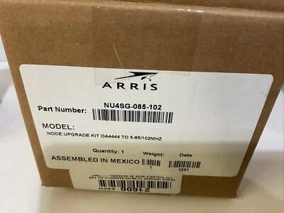 Arris NU4SG-085-102 Node Upgrade Kit 0A4444 To 85/102 MHz New , See Description - Image 1 of 4