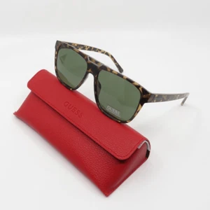 Guess Sonnenbrille Neu GU00056 53N Schildpatt/Grün Eckig - Bild 1 von 8
