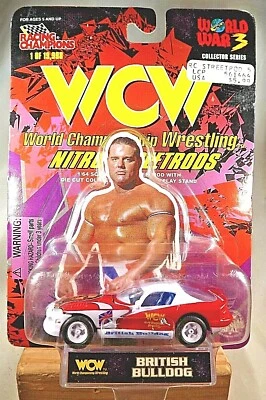 1998 Racing Champions WCW Nitro Streetrods World War 3 BRITISH BULLDOG '98 Viper - Imagem 1 de 4