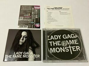 LADY GAGA CD+DVD(Region 2) "The Monster Deluxe Edition" feat. Beyonce Japan OBI