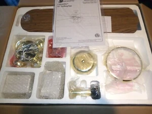 Seasons® Camarillo 52 in Ceiling Fan Lights Brass - Picture 1 of 3