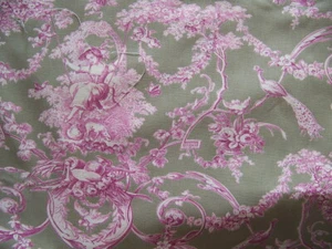 STOFFCOUPON SCHAUKEL ENGEL BLUMENKORB HINTERGRUND BEIGE - 90 cm x 100 cm - J 4 - Bild 1 von 1