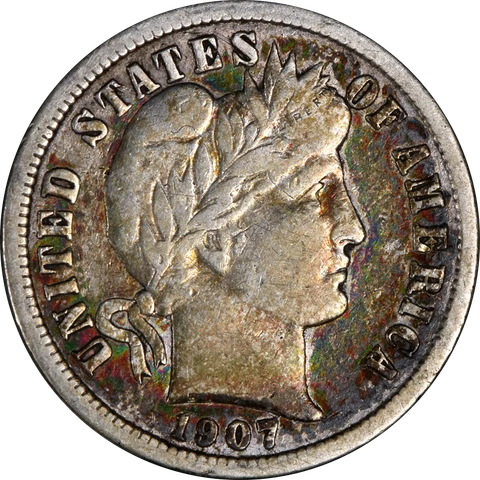 1907-S Barber Dime Great Deals From The Executive Coin Company Cover