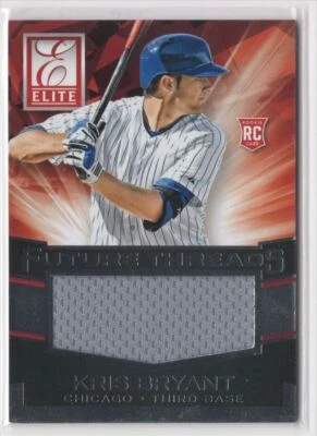 2015 Panini Elite Future Threads Kris Bryant Chicago Cubs #8 - Image 1 of 2
