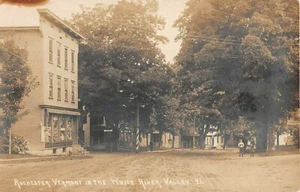 c.1910 RPPC Store Homes Main ? St. Rochester VT - Picture 1 of 2