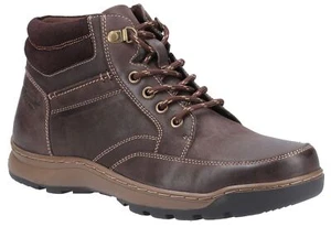 Botas para hombre Hush Puppies Grover TAN nobuck ceroso - Imagen 1 de 4
