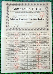 Dépt 69 - Lyon 45 Quai Gailleton - Secteur des Machines à Coudre du 31/07/1920  - Picture 1 of 1