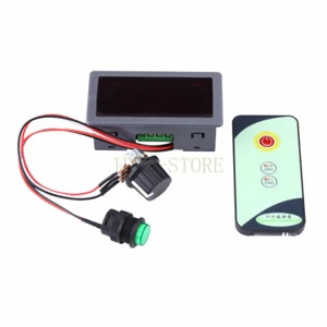 DC 6V-24V 5A DC Motor Speed Regulator IR Remote Controller LED Display - Picture 1 of 5