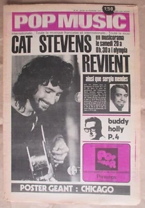 POPMUSIC N° 47- CAT STEVENS - BUDDY HOLLY - CHICAGO - Imagen 1 de 2