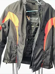 Xelement Med Advanced Motorcycle Gear Black And Red Jacket Padded Lined - Picture 1 of 6
