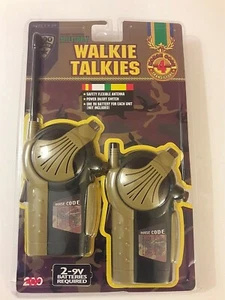 Walkie Talkies 200 Force a batería de 200 Toy Inc. #10025 Nuevo en paquete - Imagen 1 de 7