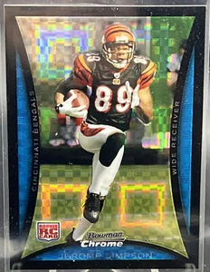 2008 Bowman Chrome Xfractor Bengals Card #BC92 Jerome Simpson /250 FREE Shipping - Picture 1 of 4