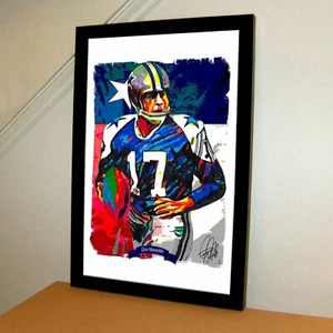Don Meredith Dallas Cowboys Fußball Sport Poster Druck Wandbild 11x17 - Bild 1 von 7