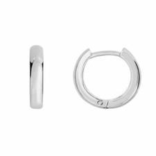 Huggie Sterling Silver Fine Jewelry