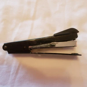 VTG Black Bostitch Stapler 4.5" Classic Sleek Desk Top Useful Lovely Tool - Picture 1 of 11