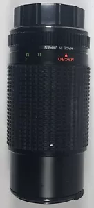 Obiettivo fotocamera zoom automatico Toyo Optics One-Touch 75-200 mm F4.5 vintage con scatola - Foto 1 di 4