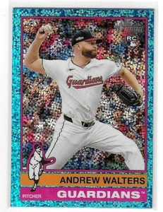 2025 Topps Heritage ANDREW WALTERS rookie Light Blue Sparkle RC parallel # 484 - Picture 1 of 1