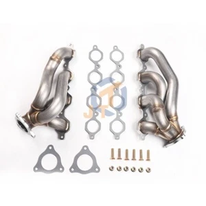 Shorty Headers For Chevy GMC 2014-2019 Silverado Sierra 1500 V8 Exhaust Headers - Picture 1 of 16