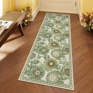 Sunflower Kitchen Runner Rug 2x6 Carpet Runners for Hallway 6ft Washable Runn... - Picture 1 of 8