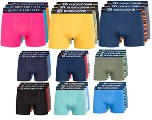 Mens 3 Pack Shorts Designer Crosshatch / Duck&Cover Boxers Trunks Multipack - Picture 1 of 43