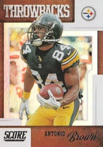 ANTONIO BROWN (Steelers)2019 Panini/Score Series NFL Football Card - Number T-20 - Picture 1 of 2