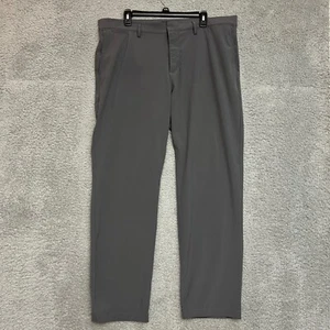 Nike Chino Hose Herren 38x32 grau Flatfront Dri-FIT Golf Performance Stretch - Bild 1 von 10